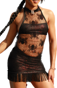 BLACK WIDOW DRESS