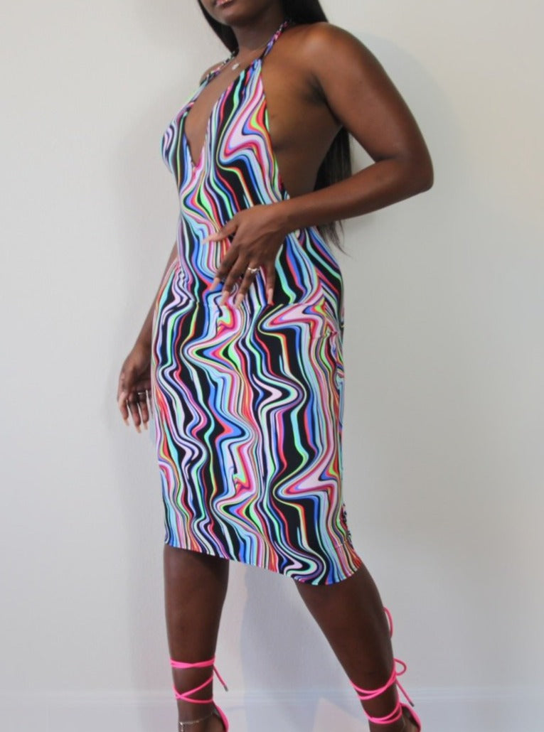 WARPED DRESS 002