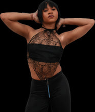 Load image into Gallery viewer, WEBBED&amp;LACED HALTER
